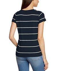 dunkelblaues T-shirt von Vero Moda