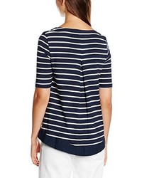 dunkelblaues T-shirt von Vero Moda