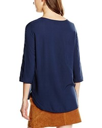 dunkelblaues T-shirt von Vero Moda