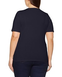 dunkelblaues T-shirt von Via Appia Due