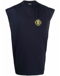 dunkelblaues Trägershirt von Balenciaga
