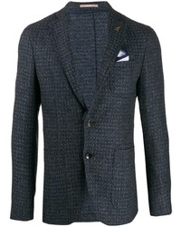 dunkelblaues Tweed Sakko von Paoloni