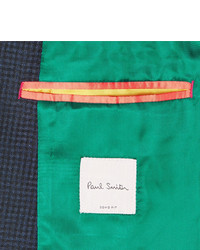 dunkelblaues Wollsakko mit Vichy-Muster von Paul Smith