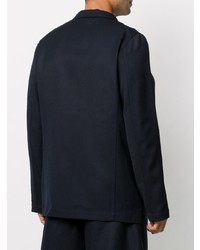 dunkelblaues Wollsakko von Comme Des Garcons SHIRT