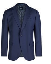 dunkelblaues Wollsakko von Pierre Cardin