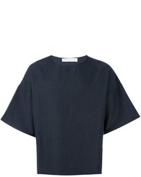dunkelblaues Wollt-shirt von Societe Anonyme
