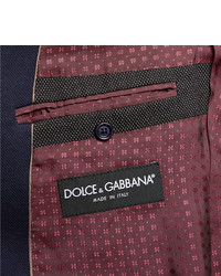 dunkelblaues Zweireiher-Sakko von Dolce & Gabbana
