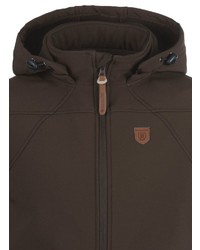 dunkelbraune ärmellose Jacke von INDICODE