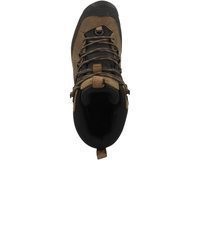 dunkelbraune Arbeitsstiefel von Keen