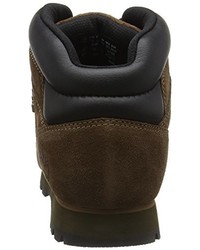 dunkelbraune Arbeitsstiefel von Timberland