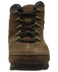 dunkelbraune Arbeitsstiefel von Timberland