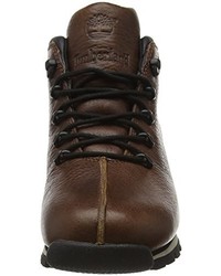 dunkelbraune Arbeitsstiefel von Timberland