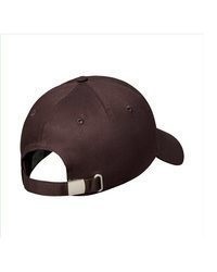 dunkelbraune Baseballkappe von Calvin Klein