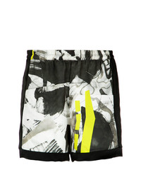 dunkelbraune bedruckte Shorts von Mara Mac