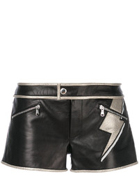 dunkelbraune bedruckte Shorts von RED Valentino
