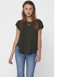 dunkelbraune Bluse von Only