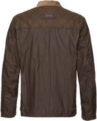 dunkelbraune Bomberjacke von Barbour