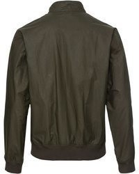 dunkelbraune Bomberjacke von Barbour
