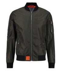 dunkelbraune Bomberjacke von Bombers