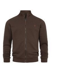 dunkelbraune Bomberjacke von INDICODE
