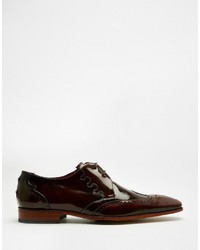 dunkelbraune Brogues von Jeffery West