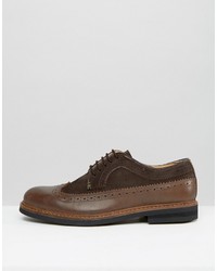 dunkelbraune Brogues von Ben Sherman