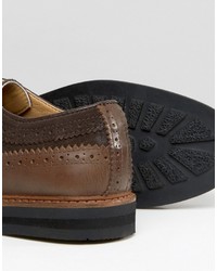 dunkelbraune Brogues von Ben Sherman