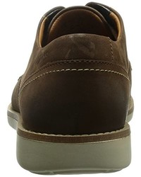 dunkelbraune Business Schuhe von Clarks