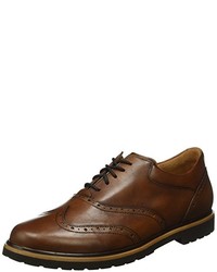 dunkelbraune Business Schuhe von Ganter