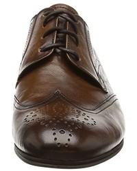 dunkelbraune Business Schuhe von Hudson London