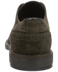 dunkelbraune Business Schuhe von Marc O'Polo