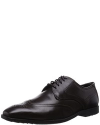 dunkelbraune Business Schuhe von Rockport