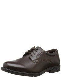 dunkelbraune Business Schuhe von Rockport