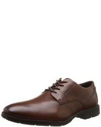 dunkelbraune Business Schuhe von Rockport