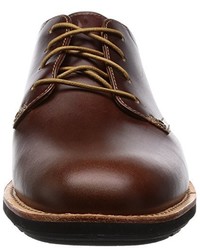 dunkelbraune Business Schuhe von Timberland