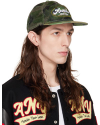 dunkelbraune Camouflage Baseballkappe von Awake NY