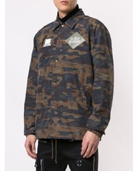dunkelbraune Camouflage Feldjacke von Undercover
