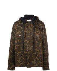 dunkelbraune Camouflage Feldjacke von Faith Connexion