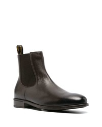 dunkelbraune Chelsea Boots aus Leder von Doucal's