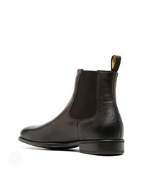 dunkelbraune Chelsea Boots aus Leder von Doucal's