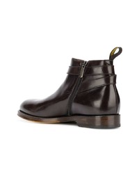 dunkelbraune Chelsea Boots aus Leder von Doucal's