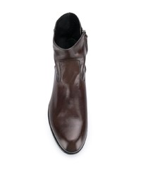 dunkelbraune Chelsea Boots aus Leder von Buttero