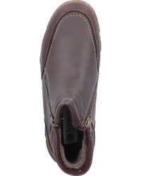 dunkelbraune Chelsea Boots aus Leder von Bama