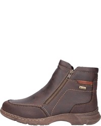 dunkelbraune Chelsea Boots aus Leder von Bama