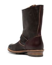 dunkelbraune Chelsea Boots aus Leder von VISVIM