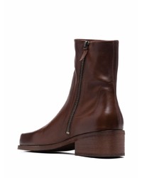 dunkelbraune Chelsea Boots aus Leder von Marsèll