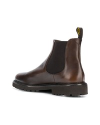 dunkelbraune Chelsea Boots aus Leder von Doucal's