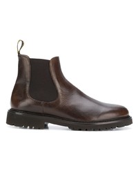 dunkelbraune Chelsea Boots aus Leder von Doucal's