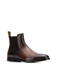 dunkelbraune Chelsea Boots aus Leder von Doucal's