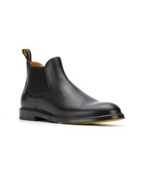 dunkelbraune Chelsea Boots aus Leder von Doucal's